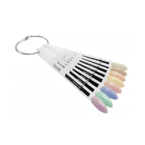 Palette of color base coat Pastel Kodi Professional 8 tips