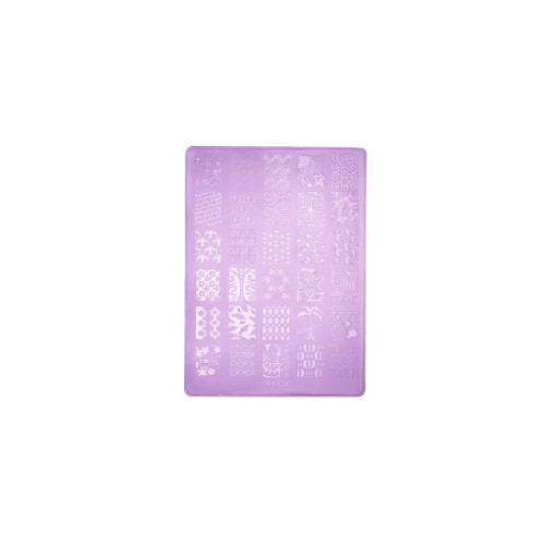 Plastic stamping plate F18 (10.5*14.5) Kodi Professional