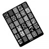 Plastic stamping plate F18 (10.5*14.5) Kodi Professional