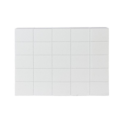 Set of Mini Buffs 120/120, Color: white (50pcs/pack) Kodi Professional