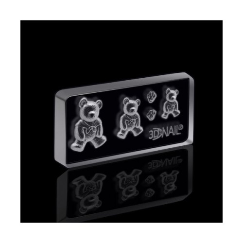 Silicone 3D mold for volumetric nail design no.04 Kodi Professional