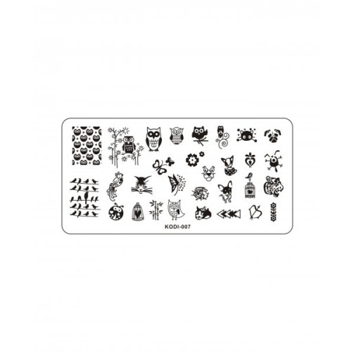 Stamping plate KODI-007 Kodi Professional