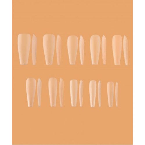 Top forms for modeling nails Long Ballerina Kodi Professional quantity: 240 pcs/pack