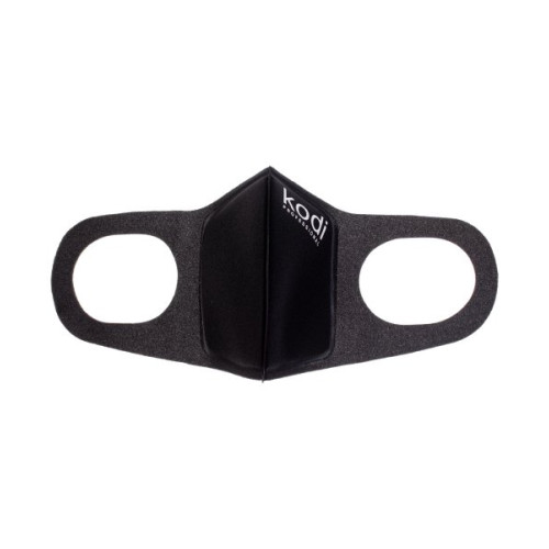 Two-layer neoprene mask without valve, black Kodi Professional
