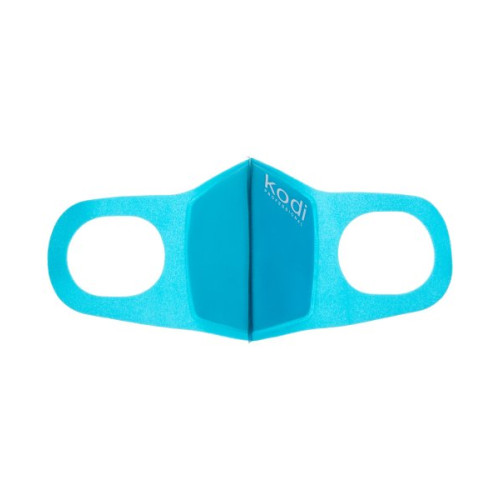 Two-layer neoprene mask without valve, blue Kodi Professional