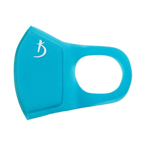 Two-layer neoprene mask without valve, blue with logo Kodi Professional