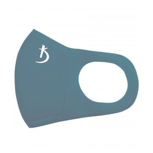 Two-layer neoprene mask without valve, dark-blue with logo Kodi Professional