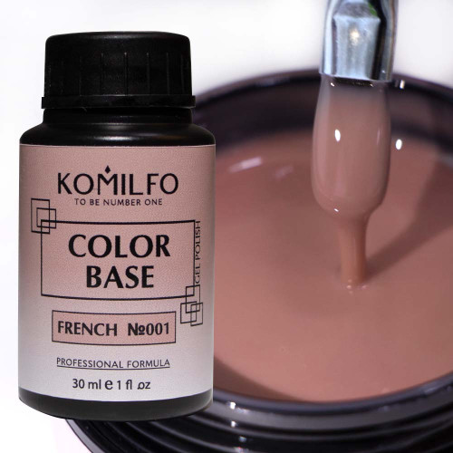 Komilfo Color Base French 001, 30 ml (barrel)