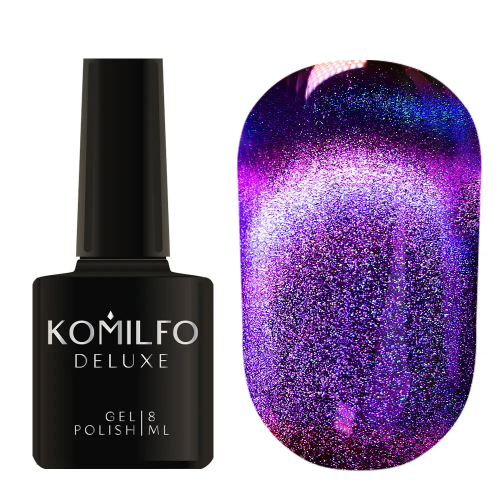 Gel Nail Polish Komilfo 9D Cat's eye No. 004, 8 ml