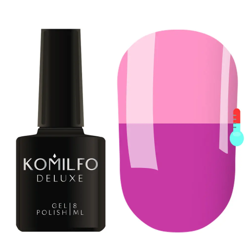 Gel Nail Polish Komilfo DeLuxe Termo No. C010, 8 ml
