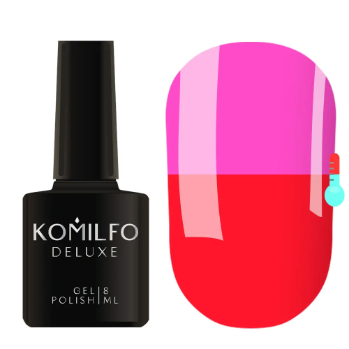 Gel Nail Polish Komilfo DeLuxe Termo No. C020, 8 ml