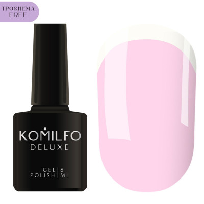 Gel Nail Polish Komilfo HEMA/TPO free French Collection No. F001, 8 ml