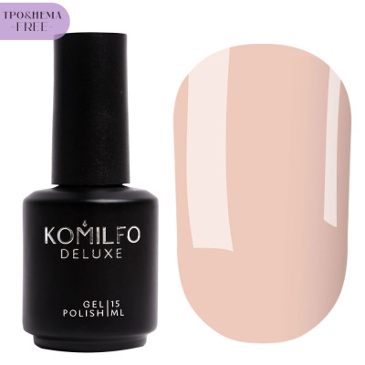 Gel Nail Polish Komilfo HEMA/TPO free French Collection No. F007, 15 ml (NEW COLOR)