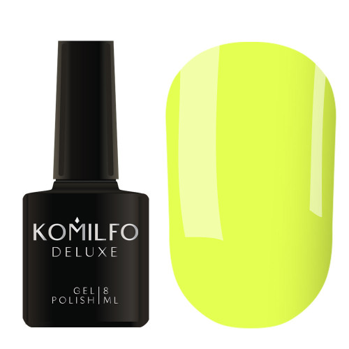 Gel Nail Polish Komilfo Lemon Gelato Collection, 8 ml