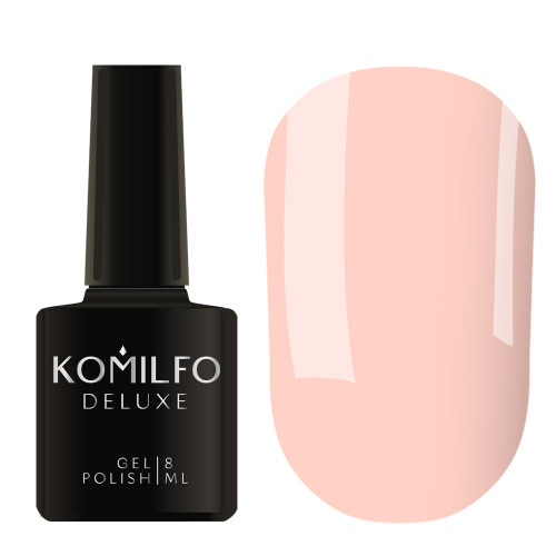 Gel Nail Polish Komilfo Peach Gelato Collection, 8 ml