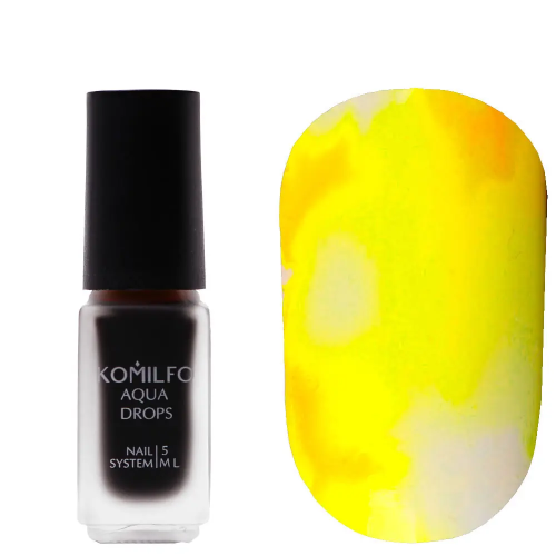 Komilfo Aqua Drops No. 004 Yellow, 5 мл