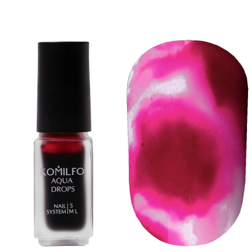 Komilfo Aqua Drops No. 006 Dark Pink, 5 мл