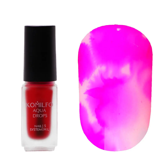 Komilfo Aqua Drops No. 007 Pink, 5 мл