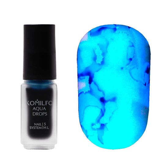 Komilfo Aqua Drops No. 009 Blue, 5 мл