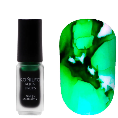 Komilfo Aqua Drops No. 010 Green, 5 мл