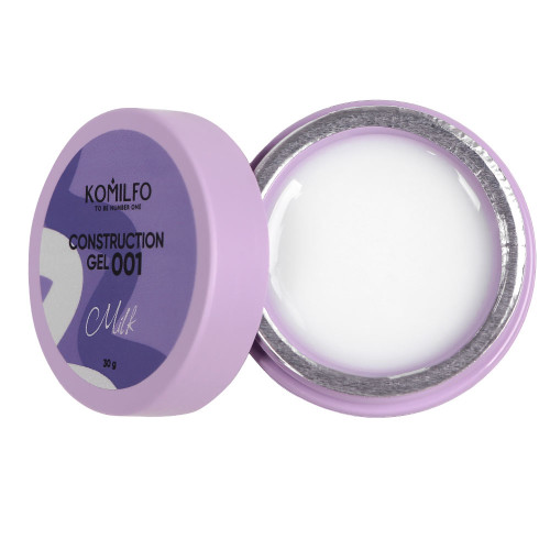 Komilfo Construction Gel 001 Milk, 30 g