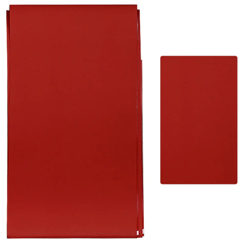 Komilfo foil for craquelure red, matte