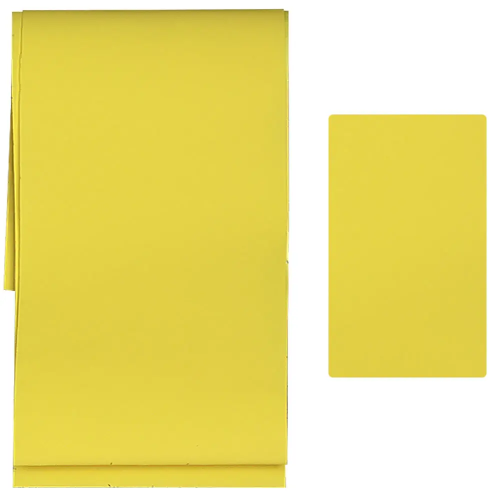 Komilfo foil for craquelure yellow, matte