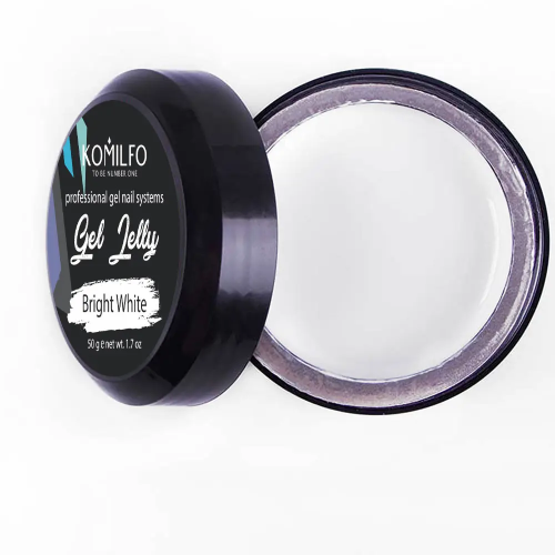Komilfo Gel Jelly Bright White, 50 g