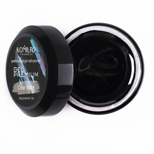 Komilfo Gel Premium Clear Violet, 30 g