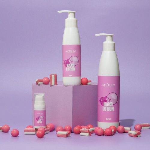 Komilfo Hand Lotion Bubble Gum, 10 ml
