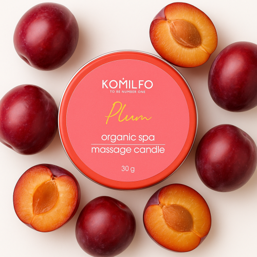  Komilfo Massage Candle - Plum, 30 g