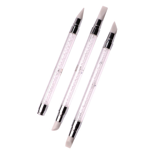 Komilfo Silicone Brush Set, 3pcs