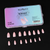 Komilfo SoFast Nail Forms Nude Almond, 300 pieces