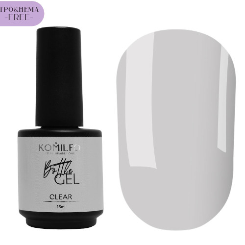 Komilfo Bottle Gel Clear, TPO and Hema free 15 ml
