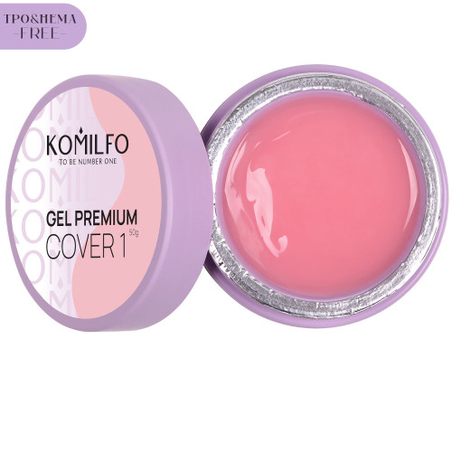 Komilfo Gel Premium Cover 1, TPO and Hema free 50 g