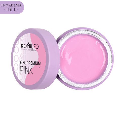 Komilfo Gel Premium Pink, TPO and Hema free 15 g