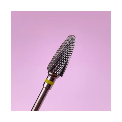 Фреза твердосплав "Кукуруза" желтая 5,0 мм LUNAmoon (4820295811367)