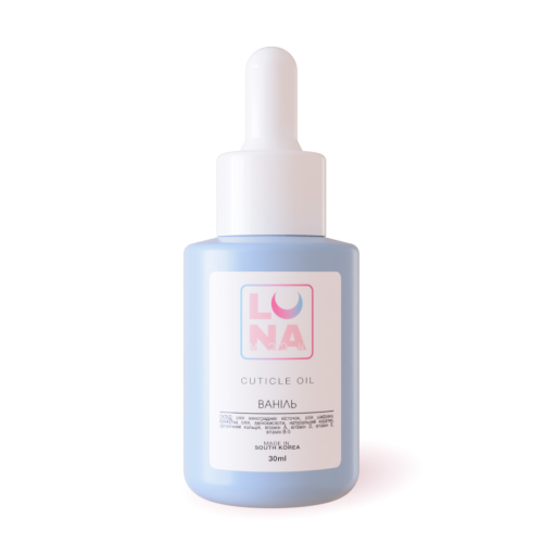 Cuticle oil with vanilla aroma 30 ml LUNAmoon