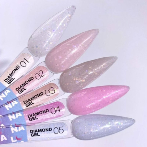 Гель для наращивания Diamond Gel №3 15 мл LUNAmoon