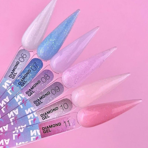 Гель для наращивания Diamond Gel №6 15 мл LUNAmoon