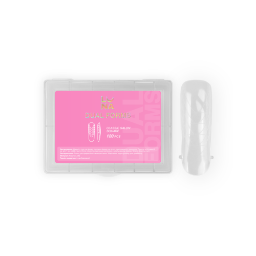 Гелевые Типсы Classic Salon Square (120 шт.) LUNAmoon