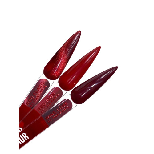 Gel Polish Color Red Icon By Tina Karol 13 ml LUNAmoon