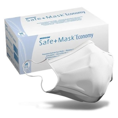Safe + Mask Economy (white) Medicom, 50 pcs