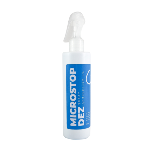 Disinfectant Dez Spray Dezeconom 5% MicroStop, 250 ml
