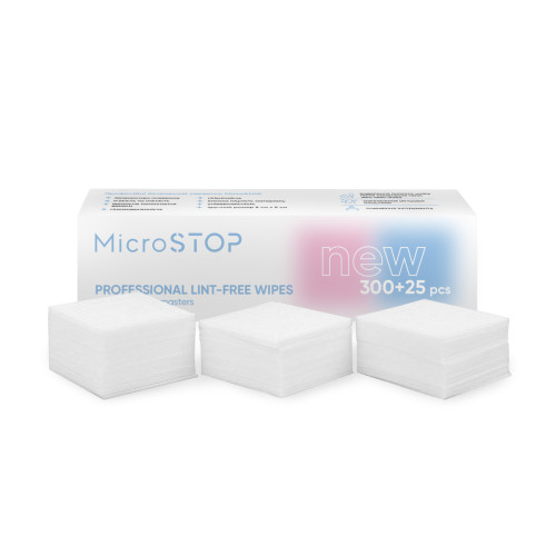 Lint-free napkins MicroStop, 300+25 pcs