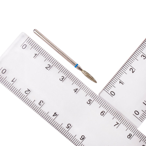 Алмазная насадка пламя синяя (2,3*10 мм) NAILS OF THE DAY