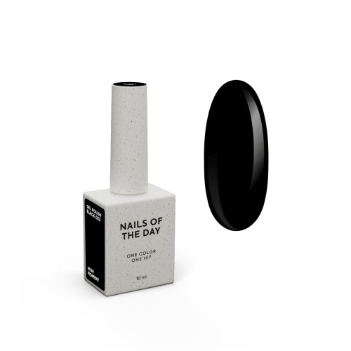 NAILS OF THE DAY Let's special Black, 10 ml