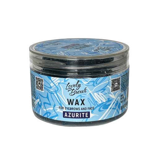 Воск в гранулах для бровей и лица (Azurite) 100 гр, Lovely Brows