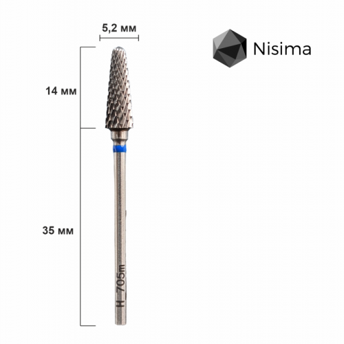 Hard alloy drill bit Nisima H_705mK