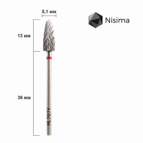 Hard alloy drill bit Nisima Hl707fK